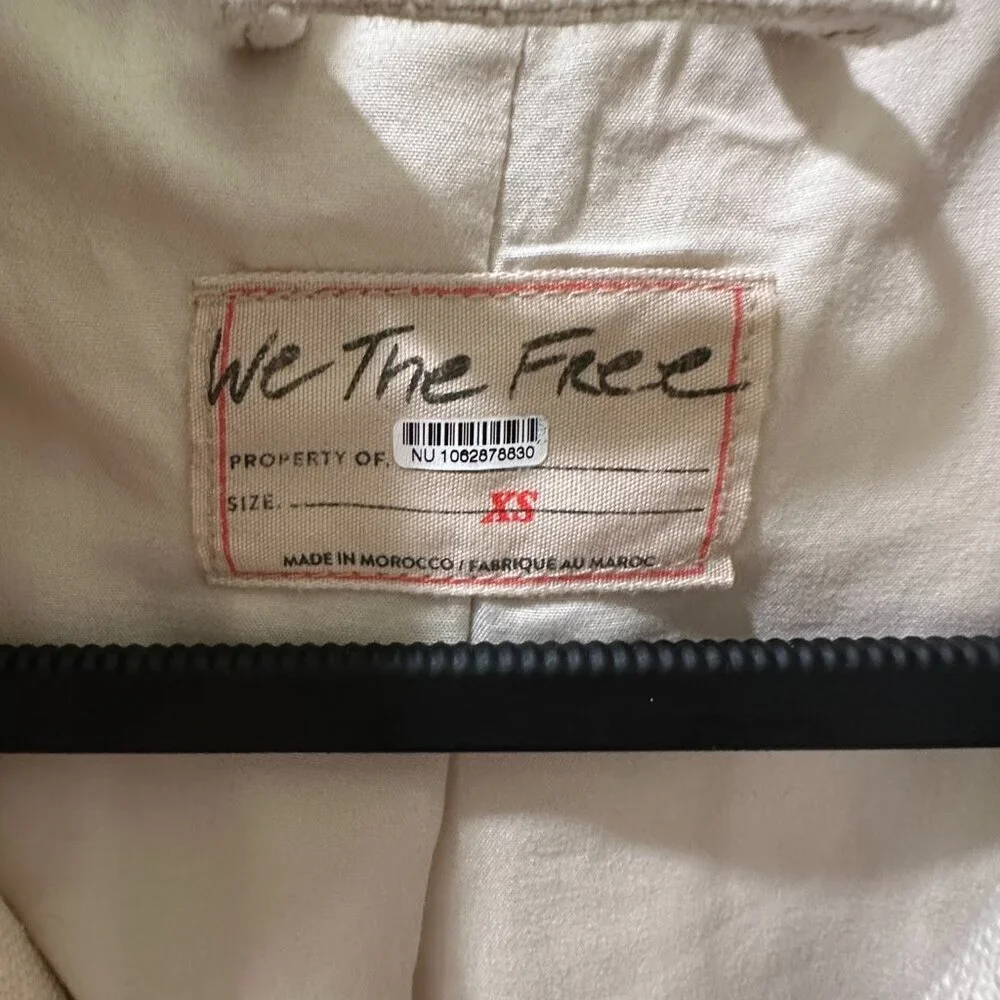 Free People We The Free Dusty Trails Embroidered Jacket